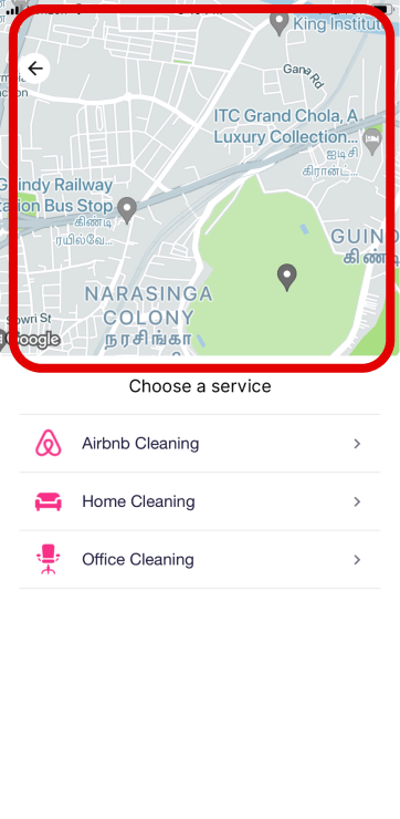 Tidy App Original Map