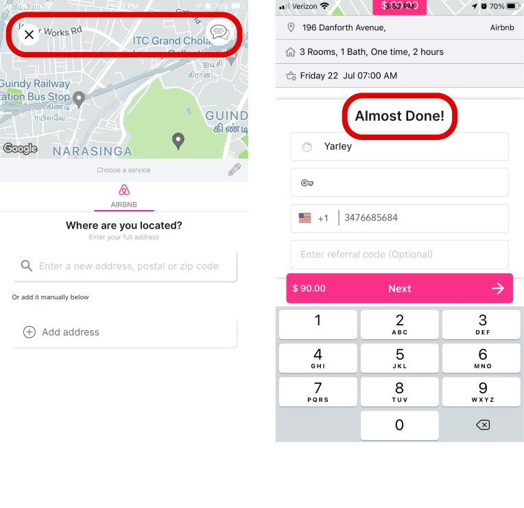 Tidy App Original Navigation