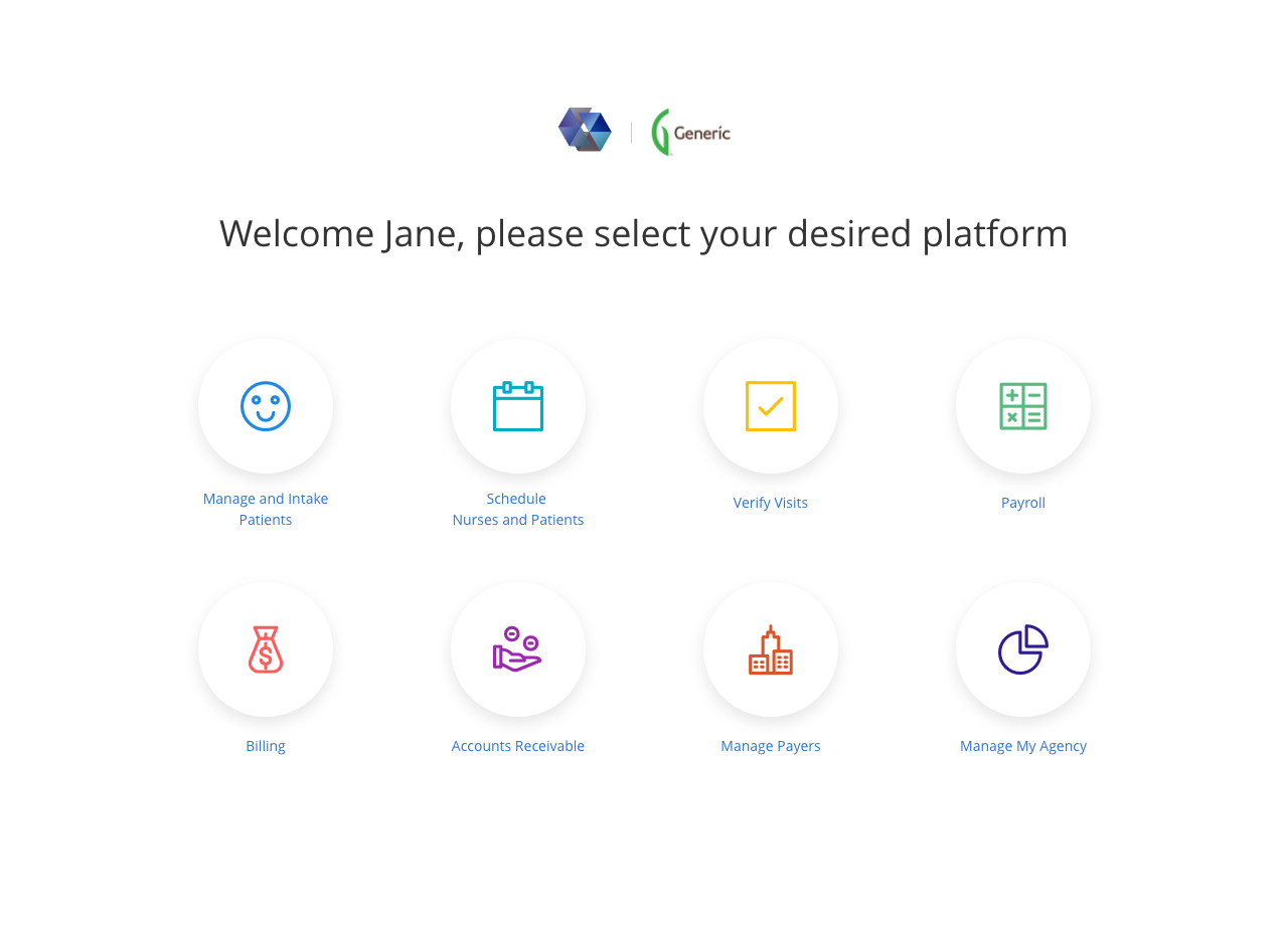 San Agency Center - Platform